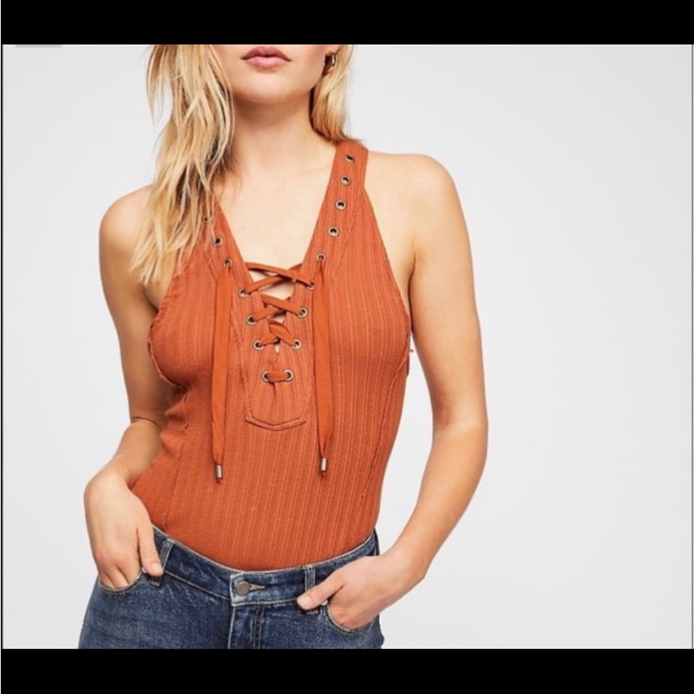 Free People Little Gingy tank top